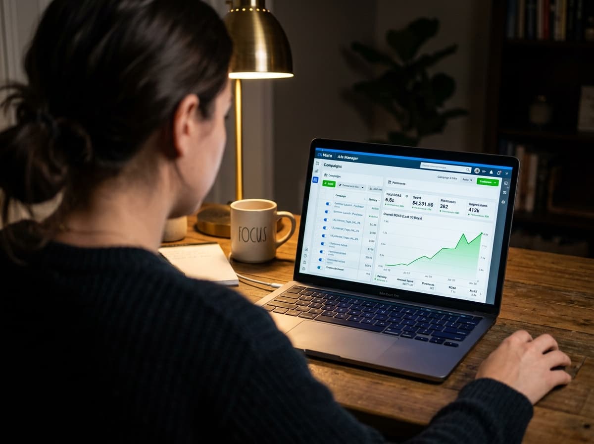 Marketing analytics dashboard